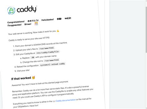 Image result for Caddy Set Debug Logging