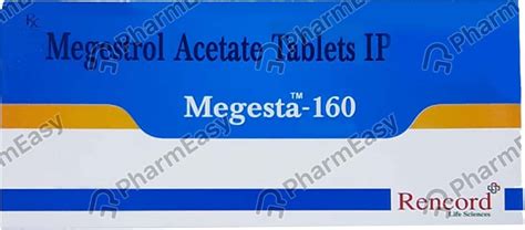 Megesta 160 MG Tablet (10): Uses, Side Effects, Price & Dosage | PharmEasy