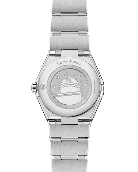 Constellation 28 mm, steel on steel - 131.10.28.60.02.002 | OMEGA®