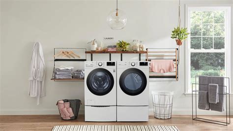 Side-by-Side Top-Load Washer and Dryer Minimalist