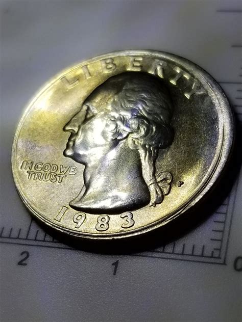 1983 P Quarter Struck off Center/ Spitting Eagle | Coin Talk