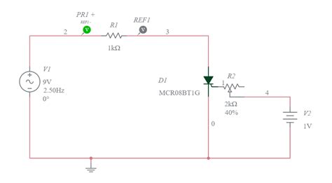 Image result for SCR Half-Wave Rectifier