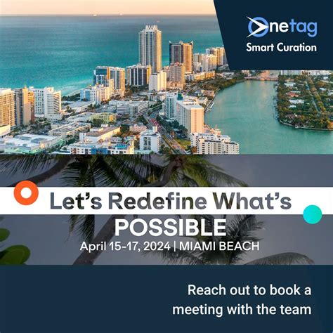POSSIBLE Miami Marketing Conference & Expo | April 28-30, 2025 | Onetag