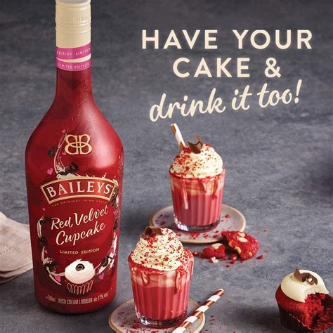 Baileys Red Velvet Cupcake Liqueur 17% 0,7L Domalkoholi.pl