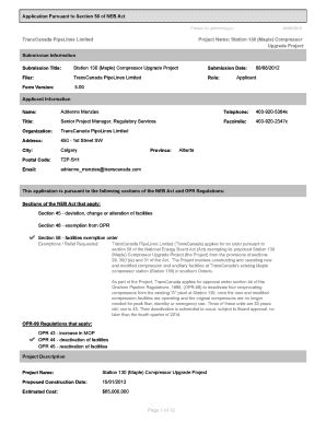 Fillable Online apps neb-one gc Project Name: Station 130 (Maple ...