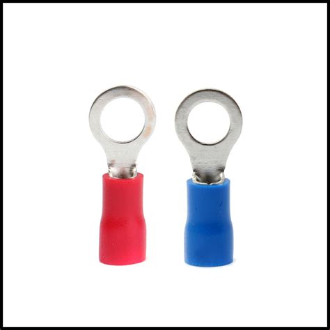 Rpi shop - Copper Ring Type Wire Lug, Battery Cable Ends, Insulated ...