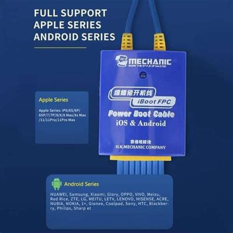 Mechanic iBoot FPC Power Boot Cable For iPhone+Android