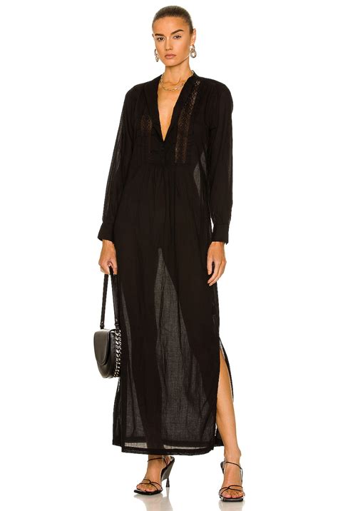 NILI LOTAN Risette Dress in Black | FWRD