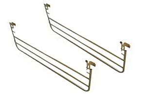 P.M.P.S. Heavy Hospital Bed Guard Railing (2 Pcs) Metal Railing ...