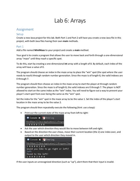 Image result for The Arrays Lab Java