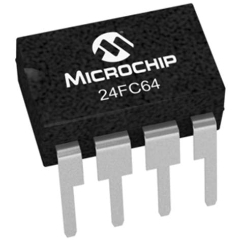 24LC64-I/P Microchip | Microchip 24LC64-I/P, 64 kB Serial EEPROM, 900 ...