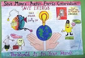 A drawing on the topic be friendly with energy saving star for drawing ...