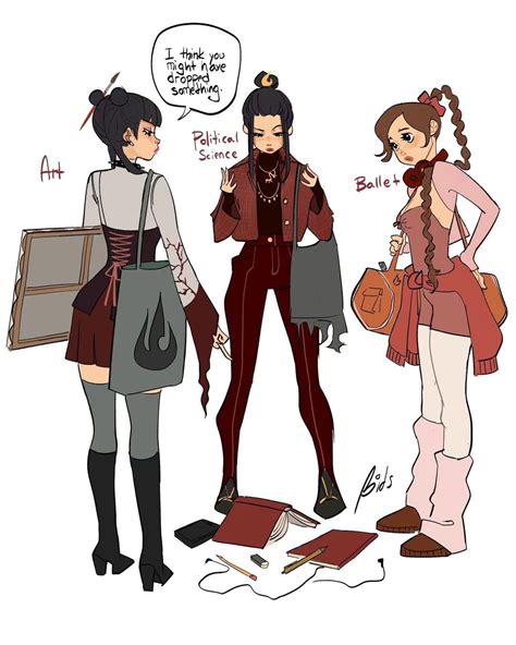 Mai, Azula & Ty Lee - Avatar: The Last Airbender [college edition] | Avatar the last airbender ...