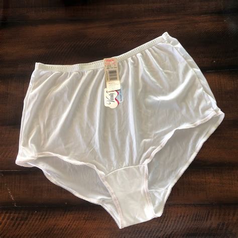 Vanity Fair Nylon Panties Gusset Sissy Grannie Panty … - Gem