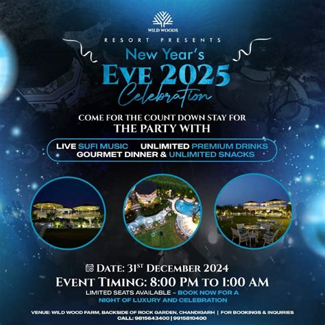 NEW YEAR EVE CELEBRATIONS AT WILD WOODS RESORT CHANDIGARH, Kansal ...