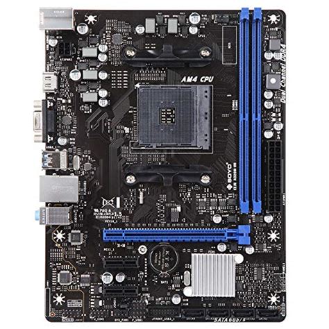 XuBa A320M-VH AM4 Computer Mainboard Support DDR4 with HDMI+VGA for CE ...