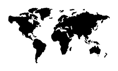 Image result for Simple World Map Vector