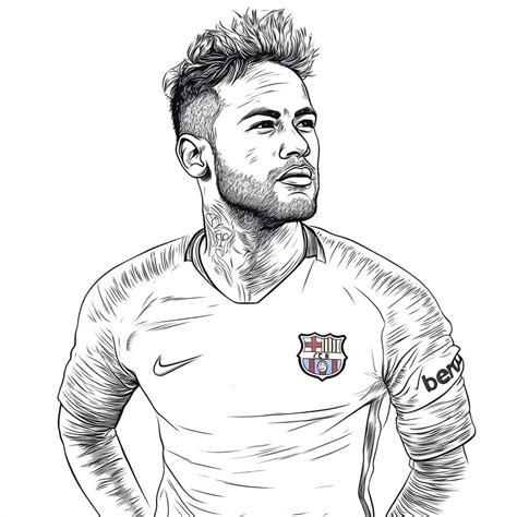 Desenho Do Neymar