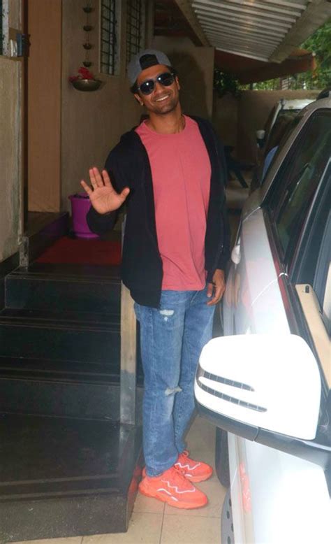 Vicky Kaushal Wore The Orange Adidas Ozweego Sneakers