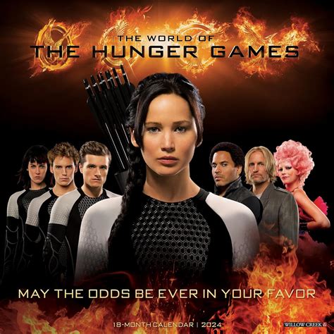 Buy Hunger Games: The World of Hunger Games 2024 12 X 12 Wall Calendar ...