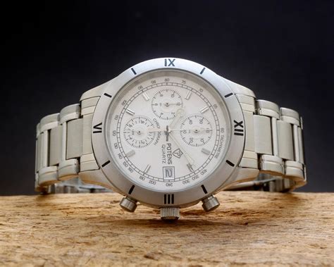 Potens New Old Stock chronograph quartz vintage NOS SERVICED... for Rs ...