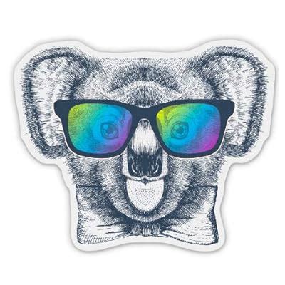 Buy GT Graphics Cool Koala - 3 Vinyl Sticker - for Car Laptop I-Pad ...