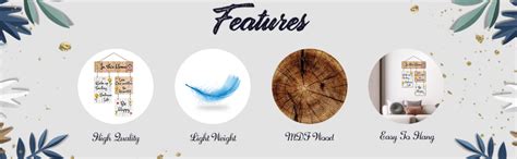 Artvibes In This Home Decorative Wall Art Mdf Wooden Hanger For Living ...