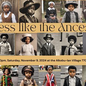 Dress Like the Ancestors!, Alkebu-lan Village, Detroit, 9 November 2024 ...