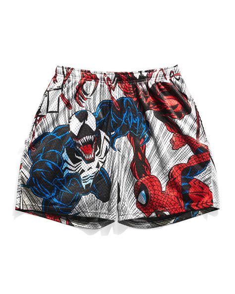 Venom Carnage Spider-Man Retro Shorts – Chalk Line Apparel