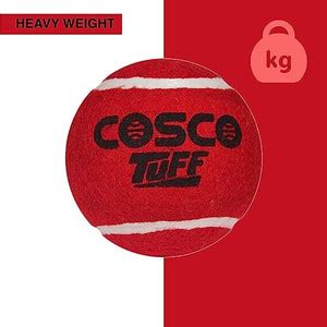 Tuff COSCO Red Heavy/Hard Cricket Tennis Ball - Buy Tuff COSCO Red ...