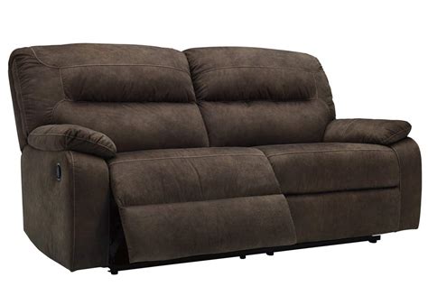 Signature Design by Ashley Bolzano Faux Leather Double Seat Manual ...