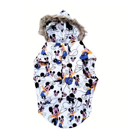 DogsMart Waterproof Premium & Elegant Mickey Mouse Printed PufferJacket ...