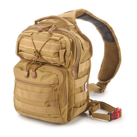 Buy Small Shoulder Sling Pack w/Molle EDC Bug Out Bag Online at ...