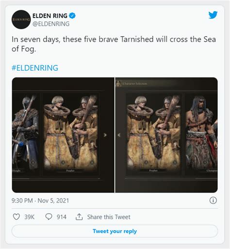 5 Elden Ring classes revealed | PC Gamer