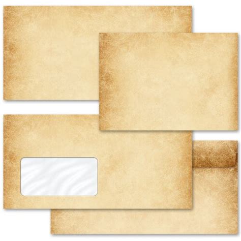 Letter paper, envelopes and sets: Rustic