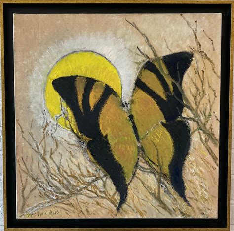 Henri-André Martin - French Modernist, Beautiful Summer Butterfly For ...