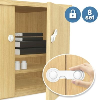 Buy Child Safety Cabinet Locks, WeGuard Baby Proof Drawer Latches No ...