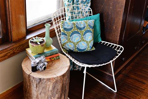 Image result for DIY Tree Trunk Table