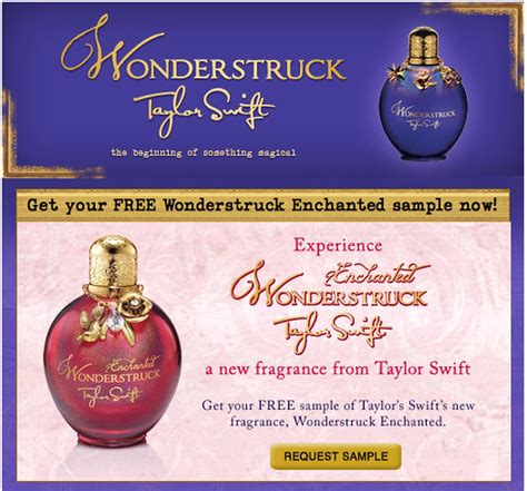 Taylor Swift Wonderstruck free fragrance sample via Facebook. - al.com