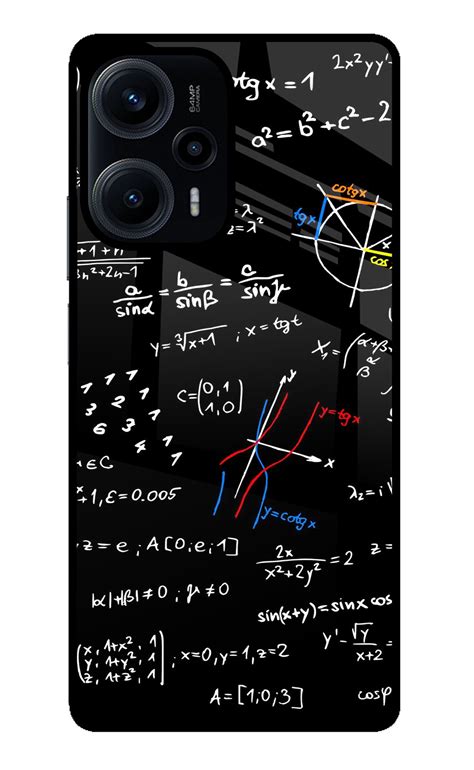 Buy Now Mathematics Formula Glass Case for Poco F5 5G Online | Casekaro