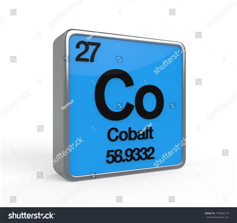 Cobalt Element Periodic Table Stock Illustration 150364175 | Shutterstock