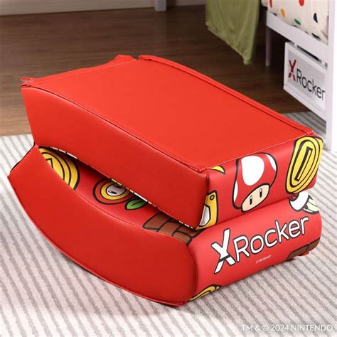X Rocker Nintendo Video Rockers, Mario Power Up Edition Gaming Chair ...