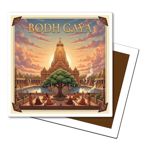 Buy White Acrylic Decorative Fridge Magnet, 3x3 Inch Square, for ...