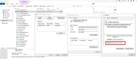 Horizon 7 DLL signing (expiration August 2023) | VM Admin ...