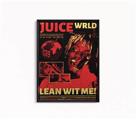 Juice Wrld Poster Print – Rapper Posters