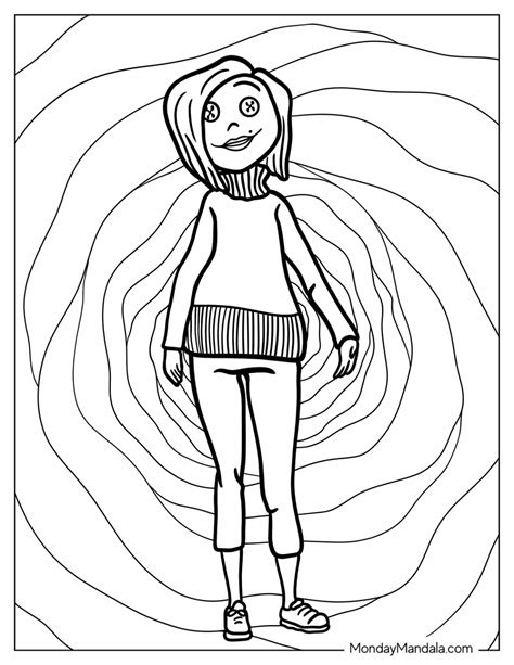 20 Coraline Coloring Pages (Free PDF Printables)