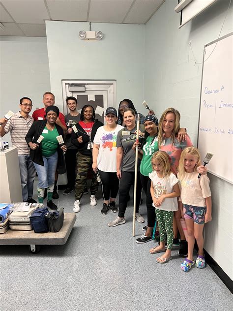 Vertical Bridge Team "Beautifies" Pine Grove Elementary - Education ...