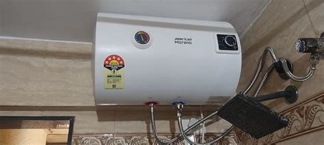 Buy AMERICAN MICRONIC-Horizontal Water Heater, 15 Litre, 8 Bar Pressure ...