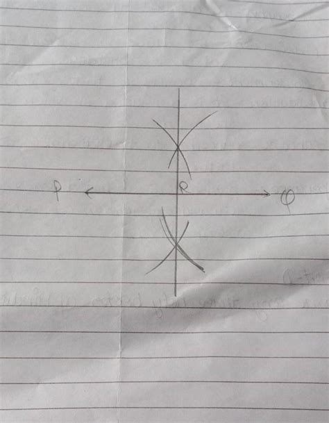 a Draw a line segment PQ =6 cm. Construct the perpendicular to line ...