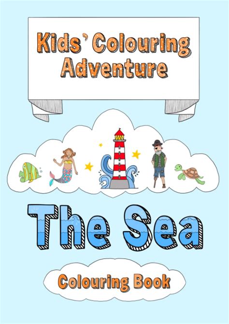 Buy Kids’ Colouring Adventure Box : The Sea : Colouring Book: Colouring ...
